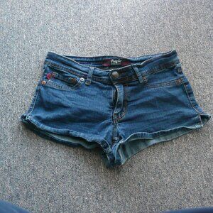 Fragile Women's Shorts Blue Jean Cotton Blend Denim Size 5